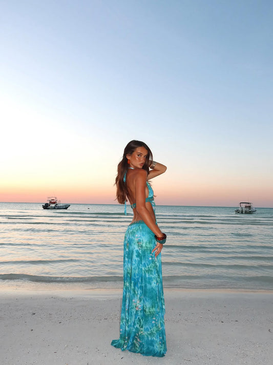 WhiteFox Lights Camera Action Dress (Crystal Tide)