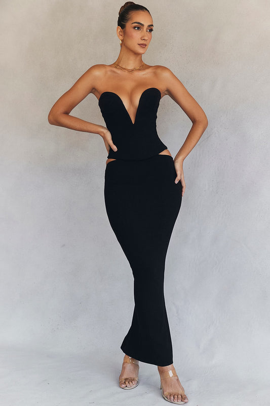 Martinez Cutout Maxi Skirt