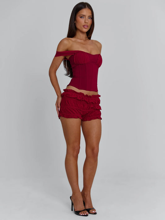 Amaya Top & Shorts Set