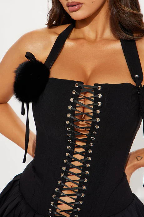 Analia Bubble Mini Dress