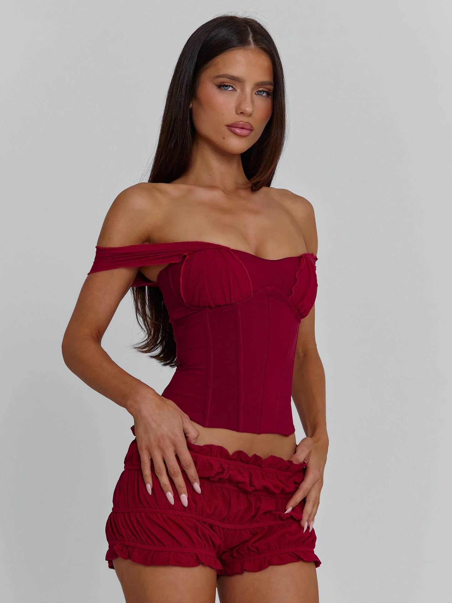 Amaya Top & Shorts Set