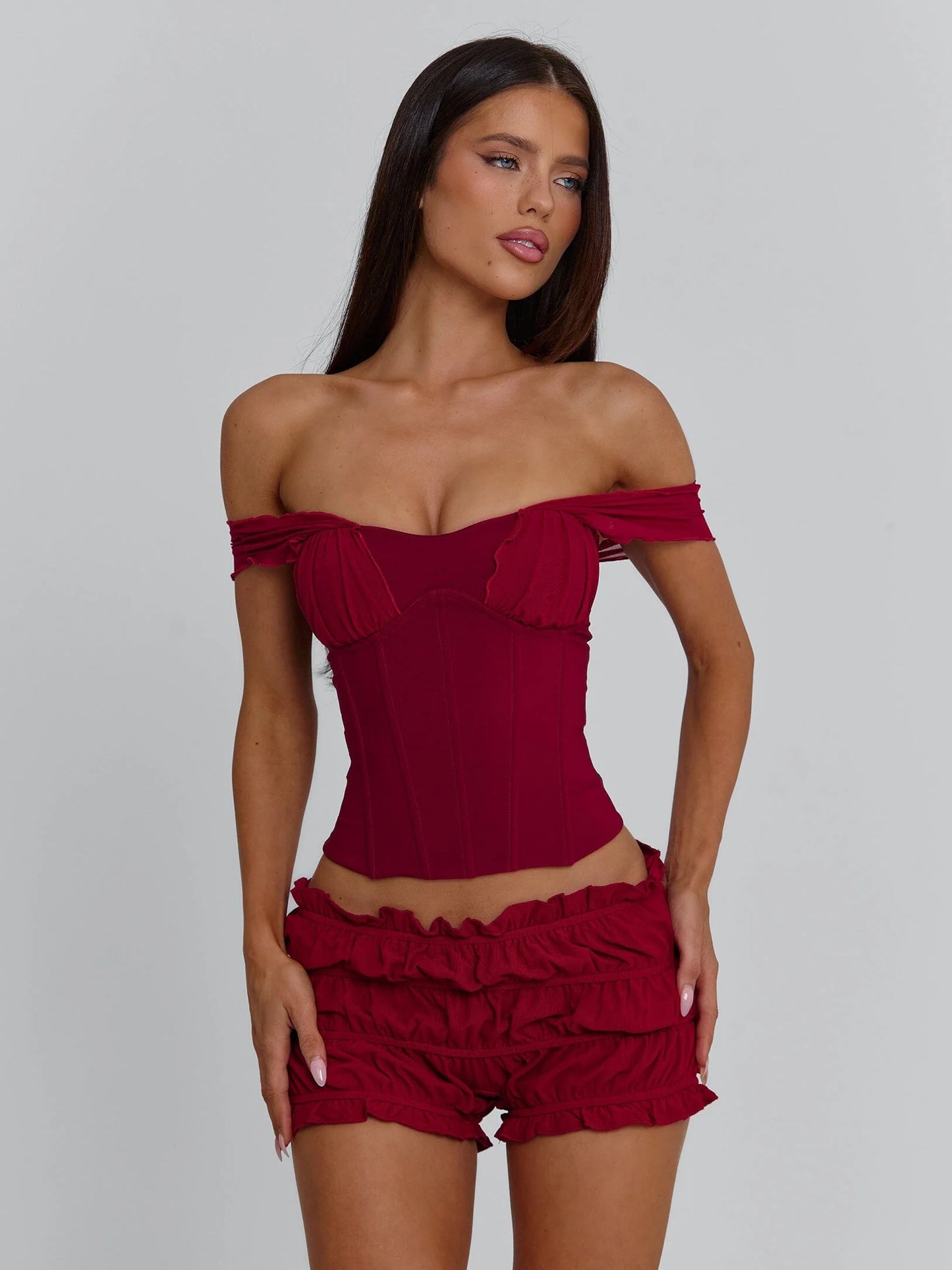 Amaya Top & Shorts Set