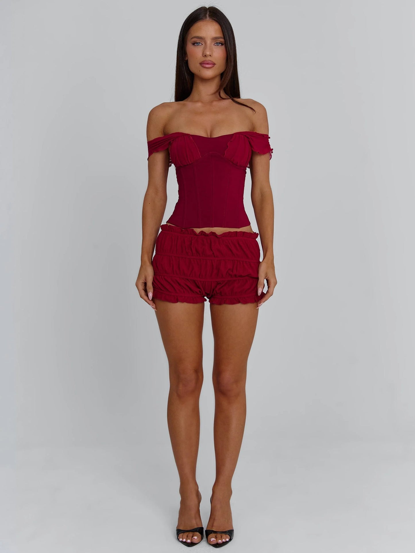 Amaya Top & Shorts Set