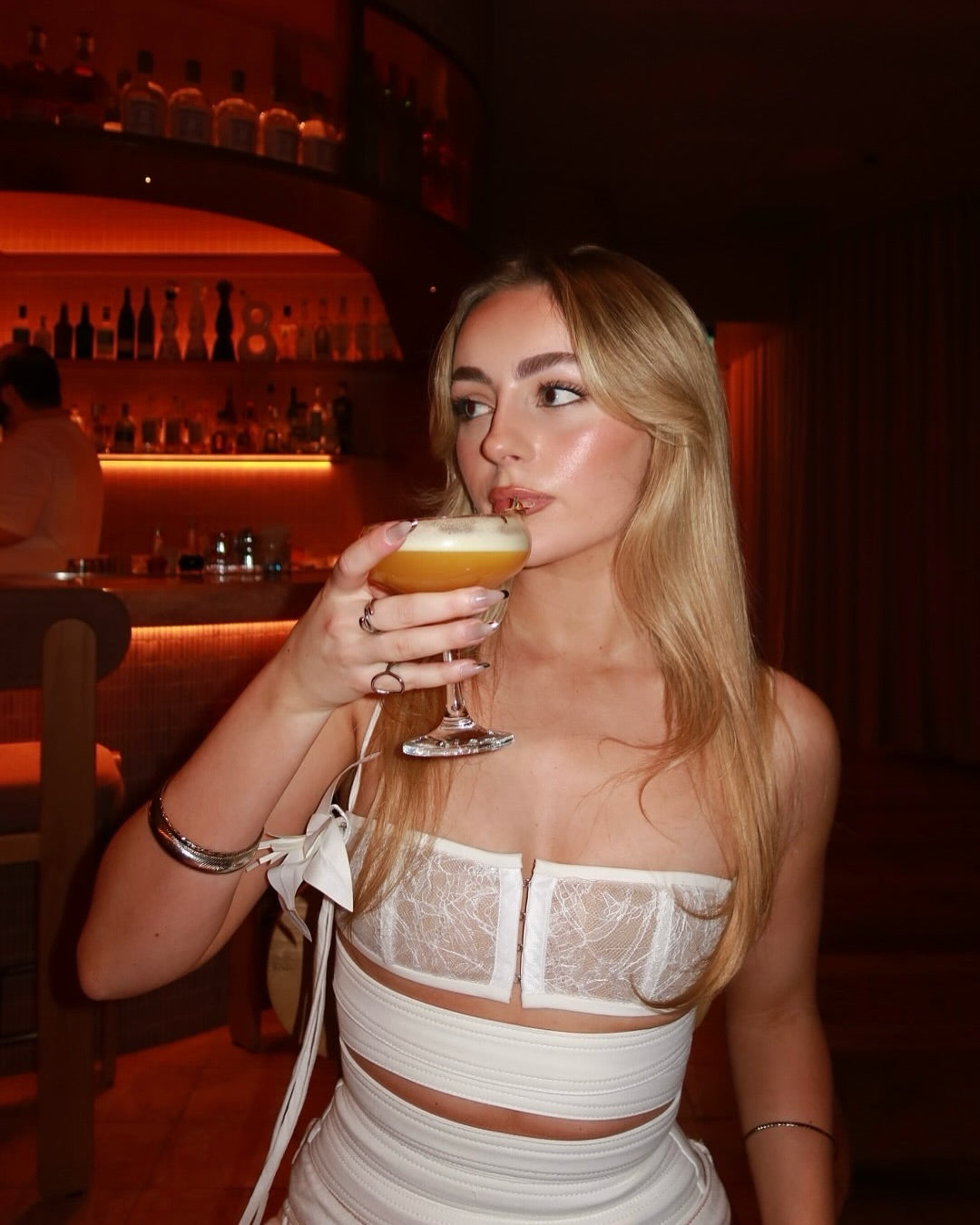 Georgia Corset - White